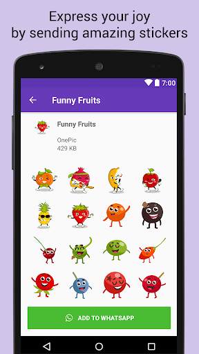 Funny Sticker Packs - WAStickerApps स्क्रीनशॉट 6