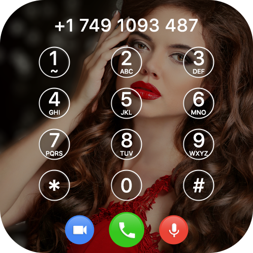 ikon My Photo Phone Dialer : Photo Caller Screen Dialer