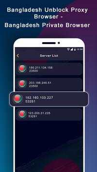 Bangladesh Unblock Proxy Browser - Private Browser screenshot 2
