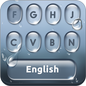 Raindrop Style Keyboard Theme आइकन