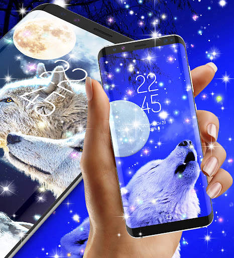 Wolf live wallpaper screenshot 4