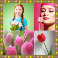 Tulip Photo Collage logo