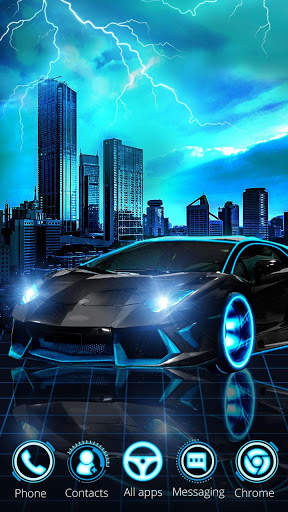 Fancy Black Car Launcher Theme Live HD Wallpapers screenshot 1