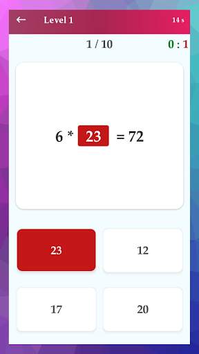 Multiplication Tables – Maths Game for Fun & Learn screenshot 4