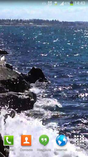 Ocean Waves Live Wallpaper 62 screenshot 2