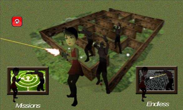 MaZeyno: Zombie Maze Hunter screenshot 2
