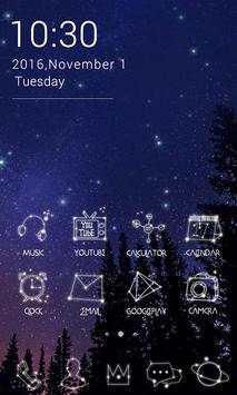 Starry V Launcher Theme screenshot 2