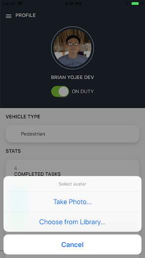 Drive Yojee V2 screenshot 1