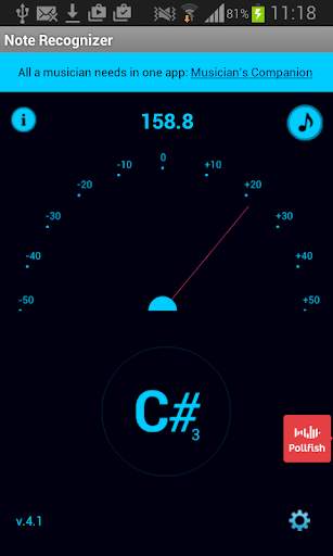 Note Recognizer screenshot 1