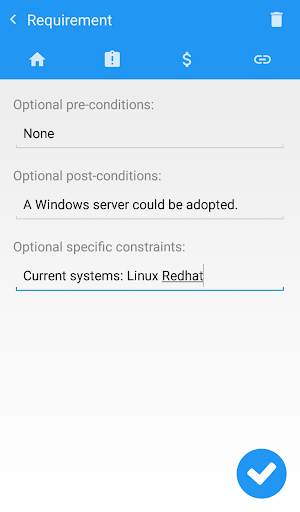 Pocket Requirements 7 تصوير الشاشة