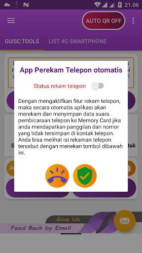 Cek Nomor HP ( Qr-Code ) : status reg & unreg sim screenshot 4