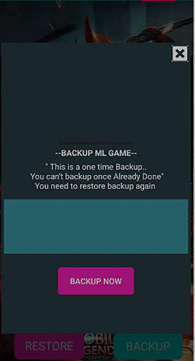 ML Uninstall Data Backup screenshot 1