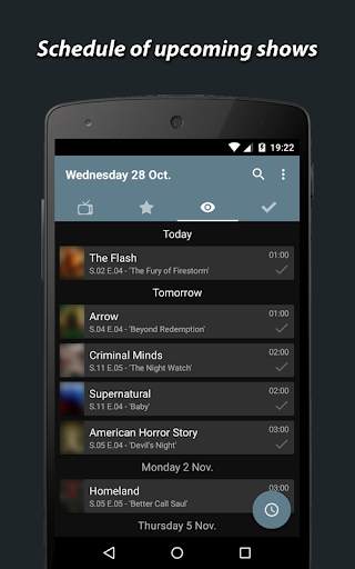 Showly - TV Shows Tracker 4 تصوير الشاشة