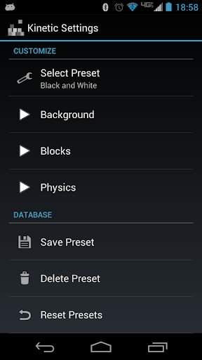 Kinetic Live Wallpaper Lite screenshot 7