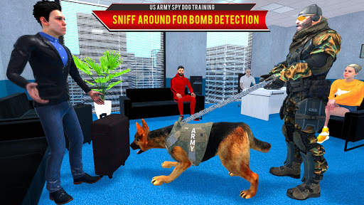 US Army Spy Dog Training Simulator Games screenshot 2