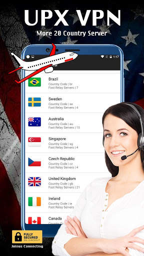 UPX Free VPN - Free, Fastest & Unlimited Proxy screenshot 5