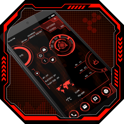 Hi-tech Circuit Launcher icon