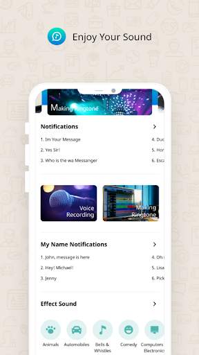 Ringtone Notification Sounds for All Messenger SMS screenshot 2