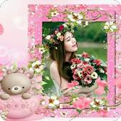 1 min App - Cute Pink Photo Frames 8.0