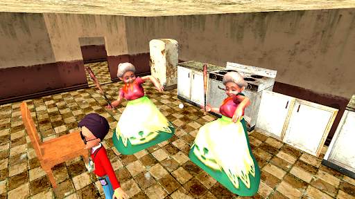 Evil Granny Haunted House 3D screenshot 2