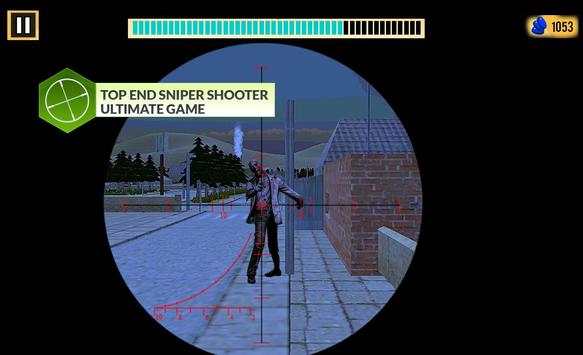 Sniper Shooter Militer Zombie screenshot 2