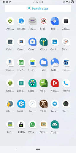 AOSP Launcher 3 screenshot 2