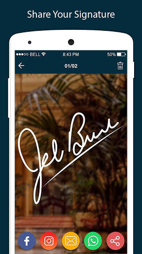 Signature Creator - Signature Maker स्क्रीनशॉट 4
