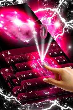 Disco Lights Keyboard Theme screenshot 2