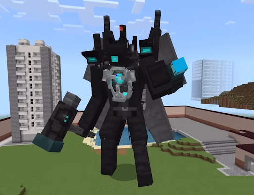 Titan Cameraman Mod for mcpe screenshot 1