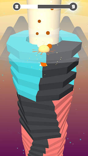 Helix Stack เกมบอล: กระโดดลูกใหญ่ 3D screenshot 7