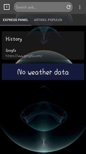 Web Browser for Android screenshot 1