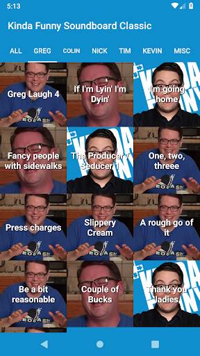 Kinda Funny Soundboard Classic screenshot 1