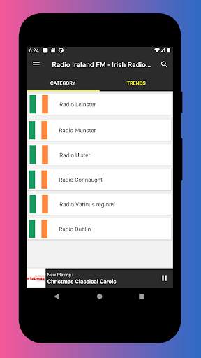 Radio Ireland FM - Irish Radio Player   Radio App screenshot 1