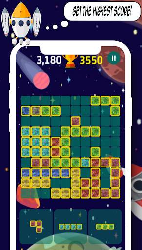 Block Puzzle Space Legend - new puzzle game 2020 screenshot 3