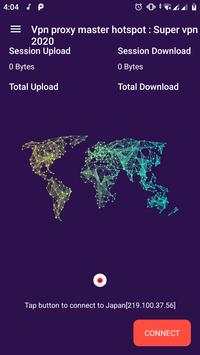 Vpn proxy master hotspot Super vpn free 2020 screenshot 3