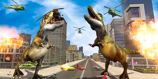 Monster Dino Vs King Kong-City Rampage Simulator screenshot 16