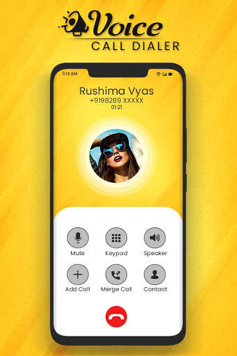 Voice Call Dialer : Voice Phone Dialer 4 تصوير الشاشة