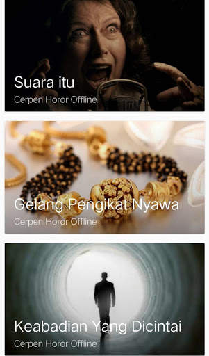 Kumpulan Cerpen Horor Offline screenshot 7