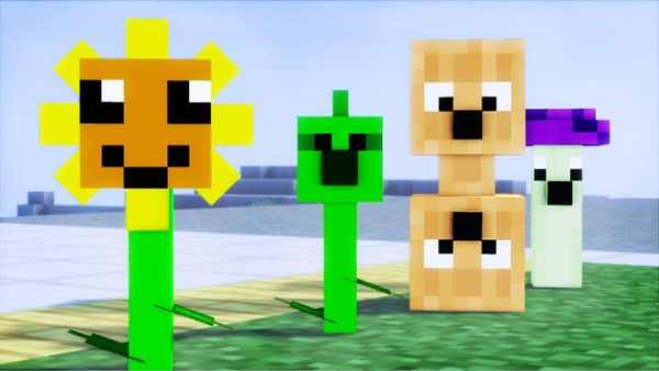 Plant vs 2 Mod for Minecraft screenshot 1