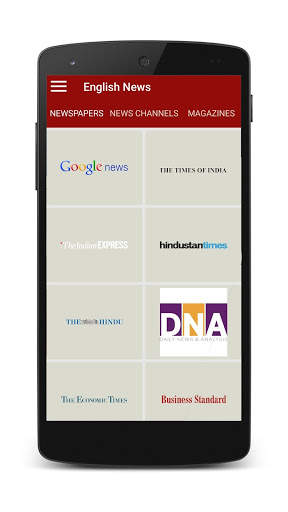 All English Newspapers,TV News Channel & Magazines screenshot 1
