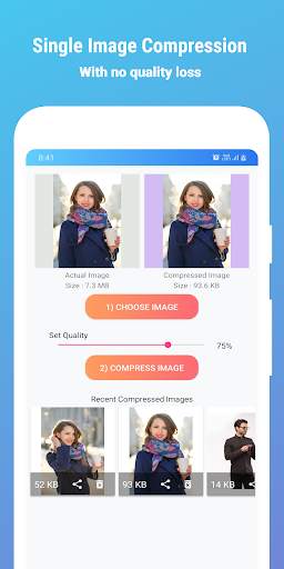 KS Photo Compressor & Image to PDF - PDF to JPG screenshot 3