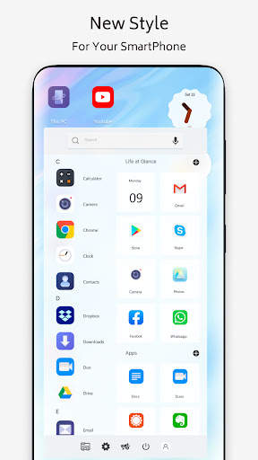 ZTE Axon 40 theme for Launcher screenshot 2