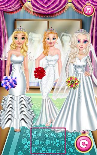 Millionaire Wedding Blondie Bride Dress up Game screenshot 5