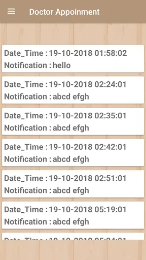 Docter appointment screenshot 2