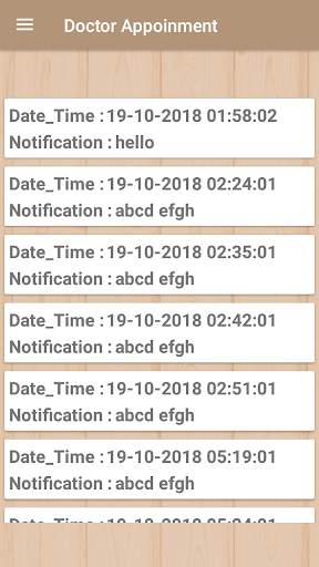 Docter appointment screenshot 2