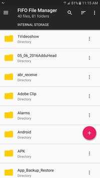 FIFO File Manager screenshot 1