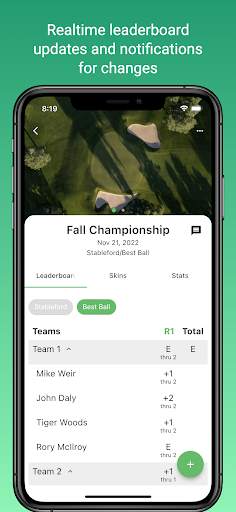 Squabbit - Golf Tournament App screenshot 1