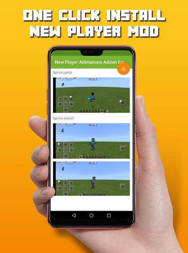Player Animations Mod for MCPE screenshot 3