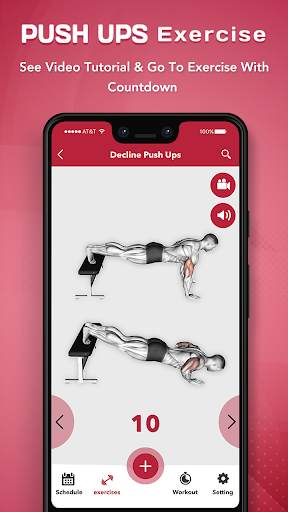 Push Ups Workout : Push Up Exercise screenshot 3