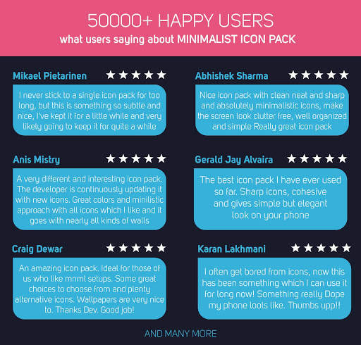 Minimalist - Icon Pack screenshot 2